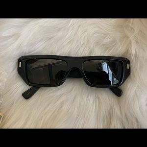NEW CUTLER & GROSS BLACK ON MATTE BLACK SUNGLASSES